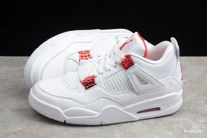 CT8527-112 RED 4 JORDAN RETRO METALLIC AIR 0805